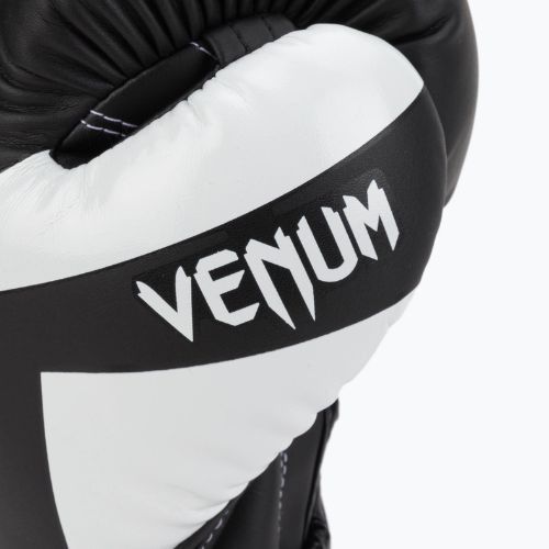 Venum Elite черни/бели боксови ръкавици