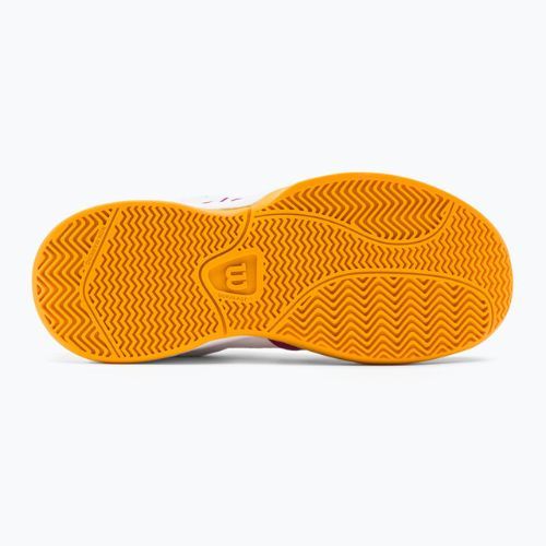 Детски обувки за тенис Wilson Kaos K 2.0 в бяло и розово WRS329190
