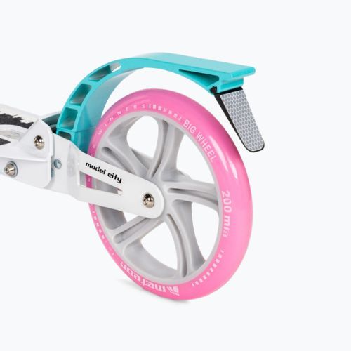 Скутер Meteor City Venice бял и розов 22543