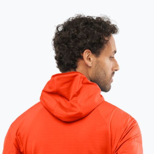 Мъжко яке Salomon Outline AS Hybrid Mid червено LC1809000