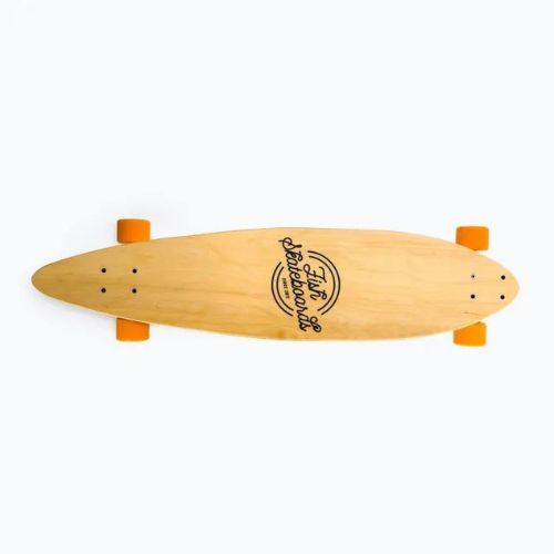 Fish Skateboards Vanlife лонгборд бежов LONG-VANL-SIL-ORA