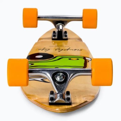 Fish Skateboards Vanlife лонгборд бежов LONG-VANL-SIL-ORA