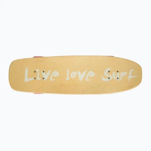 Surfskate скейтборд Fish Skateboards Wave beige SURF-WAV-SIL-PIN
