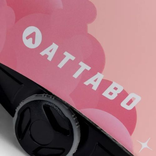 Детска велосипедна каска ATTABO K100 розова AH-K100