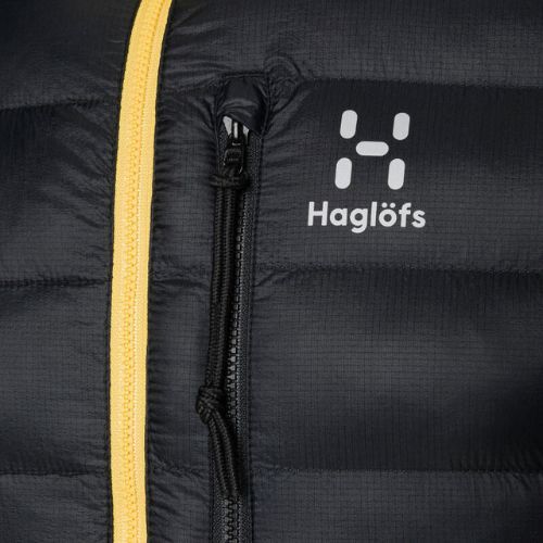 Мъжко пухено яке Haglöfs V series Mimic Hood black 604796