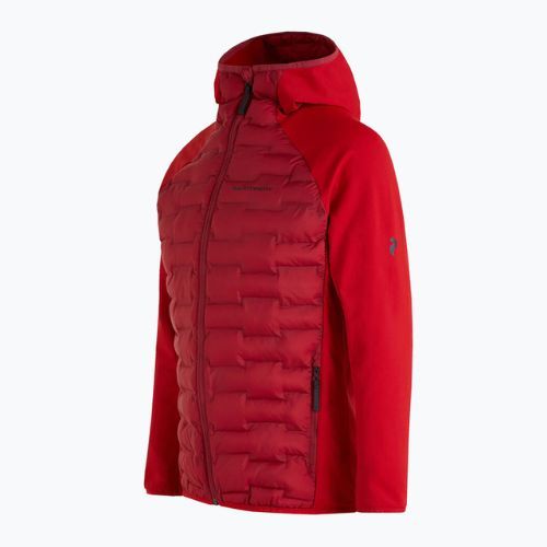 Мъжко яке Peak Performance Argon Hybrid Hood rogue red