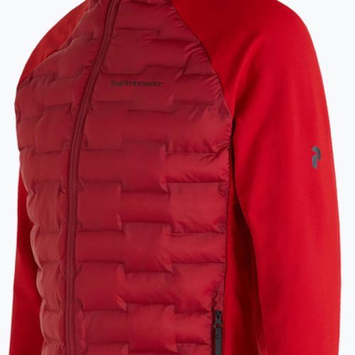 Мъжко яке Peak Performance Argon Hybrid Hood rogue red