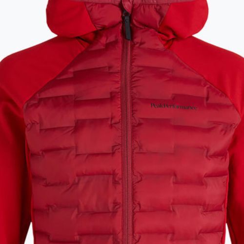 Мъжко яке Peak Performance Argon Hybrid Hood rogue red