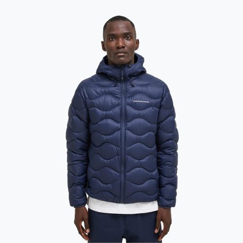 Мъжко пухено яке Peak Performance Helium Down Hood navy blue G77849020