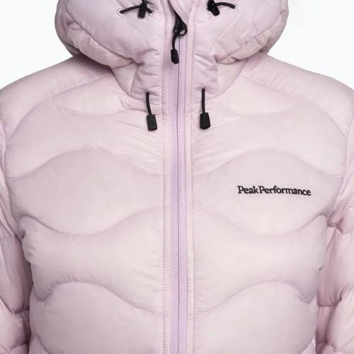 Дамско яке Peak Performance Helium Down Hood Jacket Pink G77852140