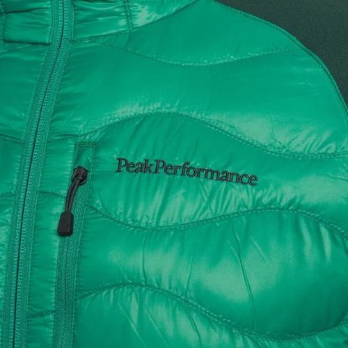 Мъжко яке Peak Performance Helium Down Hybrid Hood green ivy