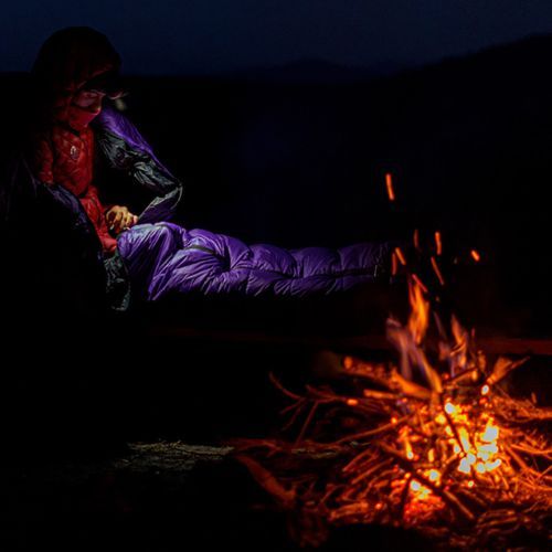 Спален чувал AURA AR 300 лилав AU07948