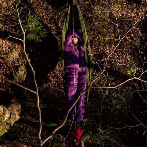 Спален чувал AURA AR 450 лилав AU07962