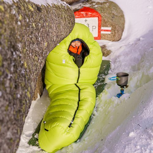 Спален чувал AURA AR 600 зелен AU07788