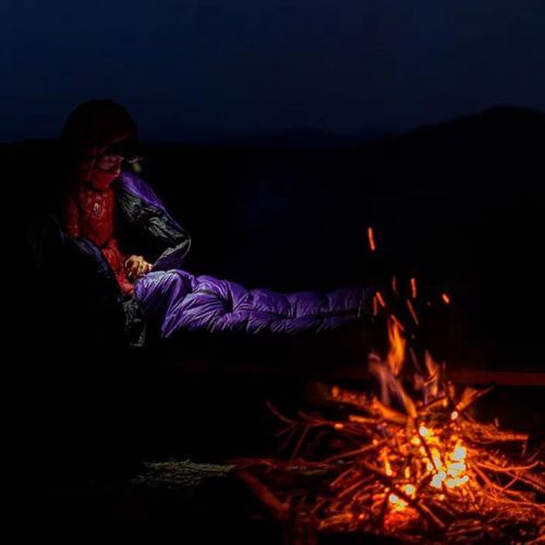 Спален чувал AURA AR 600 лилав AU07986