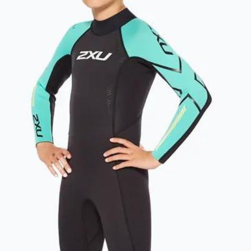 Детски костюм за триатлон 2XU Propel черен CW6569C