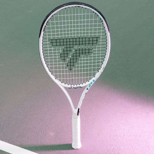 Детска тенис ракета Tecnifibre Tempo 25, бяла 14TEMP252E