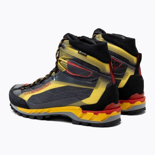 Мъжки високопланински ботуши La Sportiva Trango Tech GTX сиво-жълти 21G999100