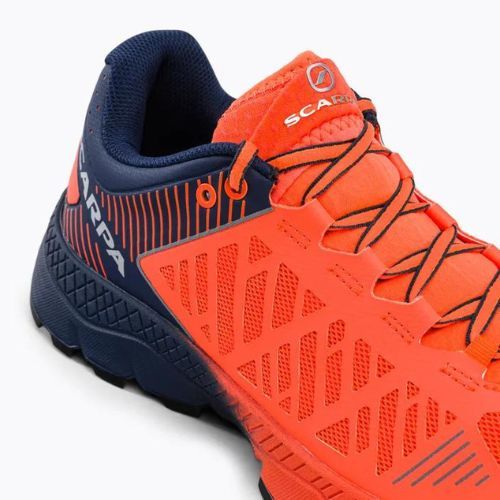 Мъжки обувки за бягане SCARPA Spin Ultra orange fluo/galaxy blue