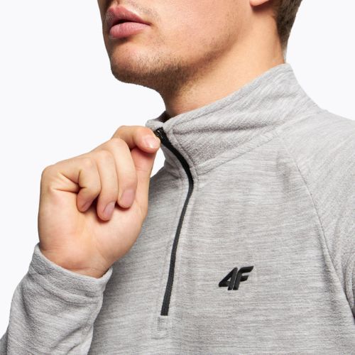 Мъжки сив поларен ски суитшърт 4F BIMP010 H4Z22-BIMP010