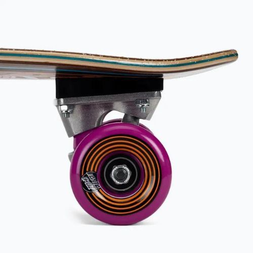 Круизер скейтборд Santa Cruz Cruzer Mandala Hand Shark 8.8 brown 124573