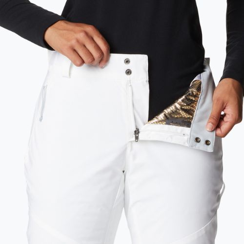Дамски ски панталони Columbia Backslope II Insulated white 1985371