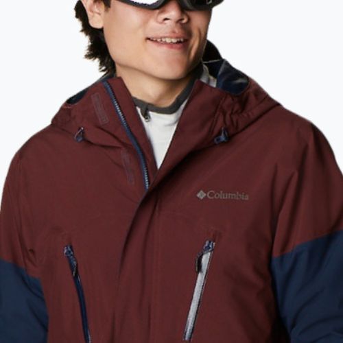 Мъжко ски яке Columbia Aerial Ascender collegiate navy/elderberry