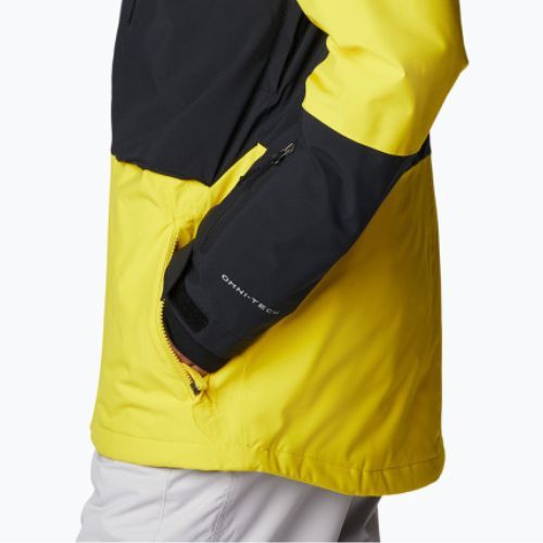 Мъжко ски яке Columbia Aerial Ascender laser lemon/black