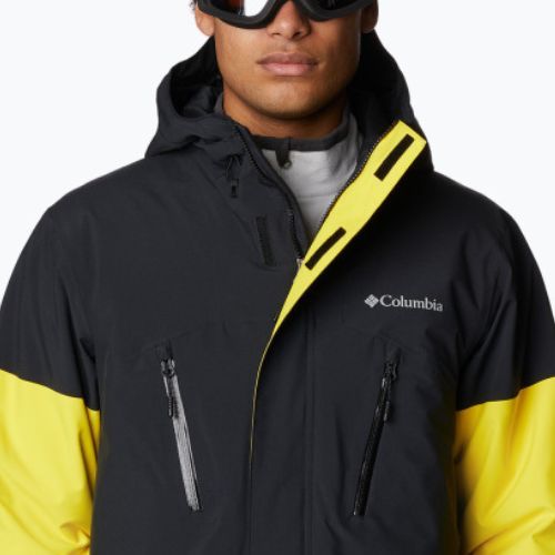 Мъжко ски яке Columbia Aerial Ascender laser lemon/black