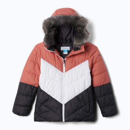 Детско ски яке Columbia Arctic Blast dark coral/shark/white