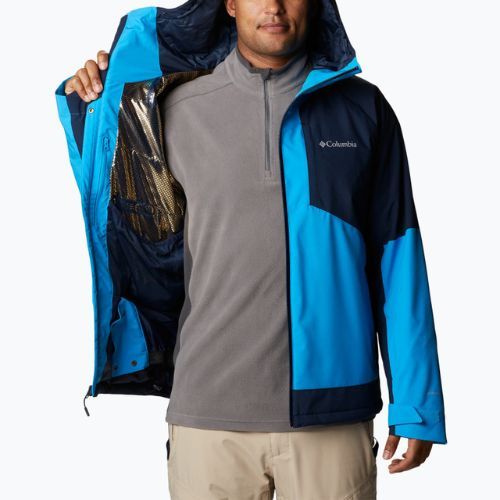 Мъжко ски яке Columbia Centerport II compass blue/collegiate navy