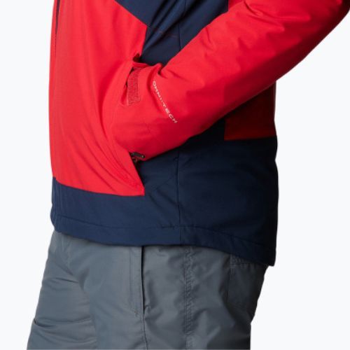 Мъжко ски яке Columbia Centerport II mountain red/collegiate navy