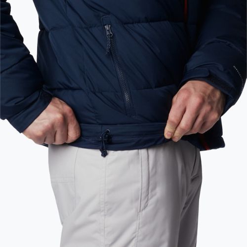 Мъжко ски яке Columbia Iceline Ridge collegiate navy/mountain red