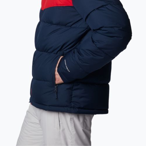 Мъжко ски яке Columbia Iceline Ridge collegiate navy/mountain red