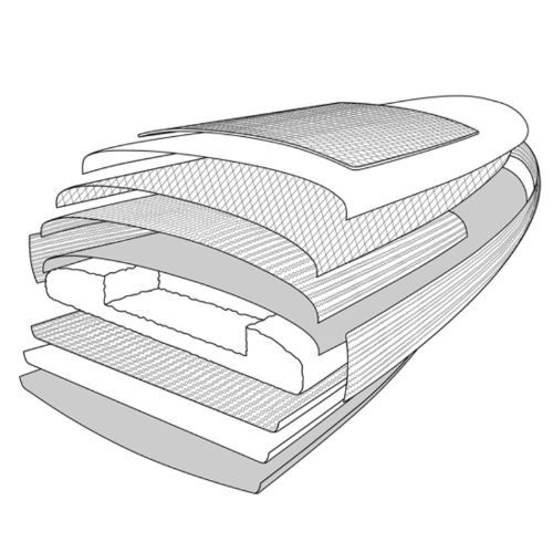 Електрическа дъска Radinn X-Sport B бяла 910105AA