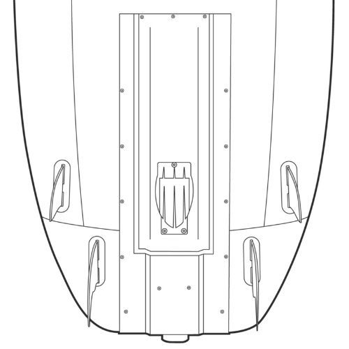 Електрическа дъска Radinn X-Sport B бяла 910105AA