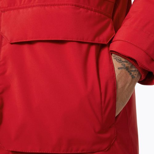Helly Hansen мъжко дъждобранно яке Reine Parka червено 53630_162