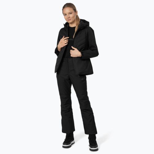 Дамско ски яке 4F черно H4Z22-KUDN003