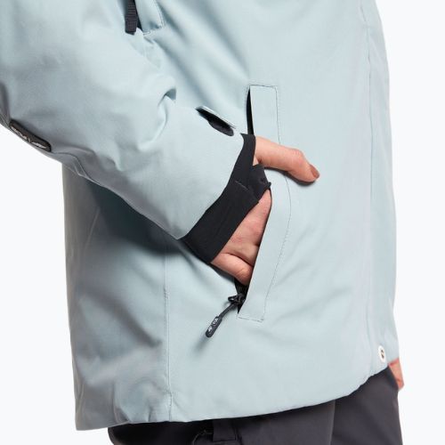 Дамско яке за сноуборд 4F синьо H4Z22-KUDS001