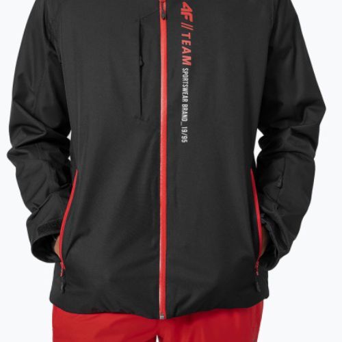 Мъжко ски яке 4F черно H4Z22-KUMN003