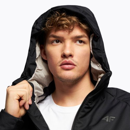 Мъжко ски яке 4F черно H4Z22-KUMN007