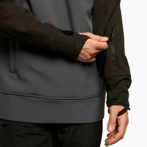 Мъжко яке за сноуборд 4F graphite H4Z22-SFM001F