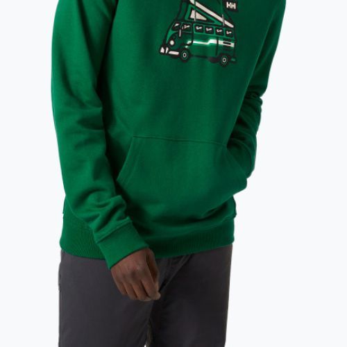 Мъжки суитшърт Helly Hansen F2F Organic Cotton Hoodie 486 green 62934