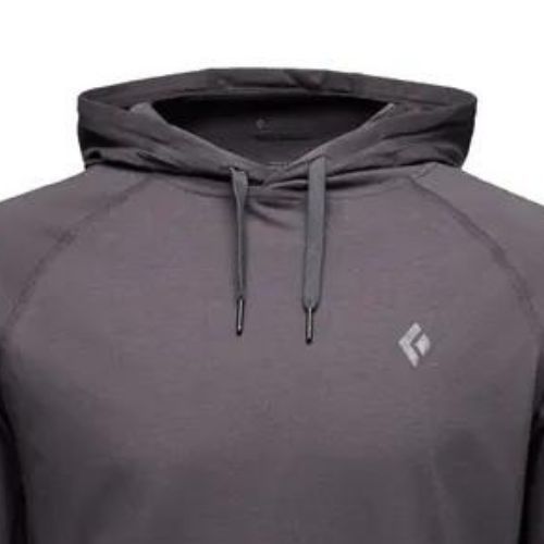 Мъжки потник за трекинг Black Diamond Crag Hoody сив AP7520000003LRG1