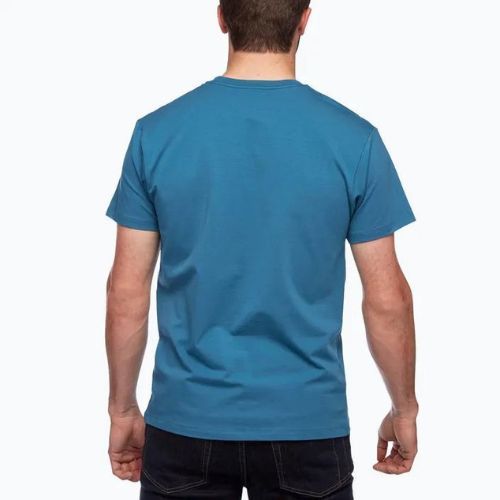 Black Diamond Chalked Up мъжка тениска за катерене синя APUO954002LRG1