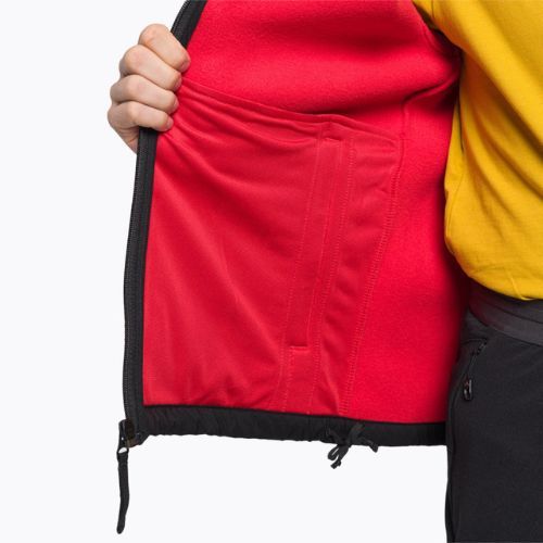 Мъжки суитшърт The North Face Alpine Polartec 200 FZ от полар червен NF0A7WWLKZ31