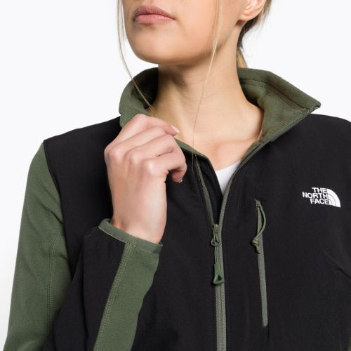 Дамски поларен суитшърт The North Face Diablo Midlayer black-green NF0A5IHUWTQ1