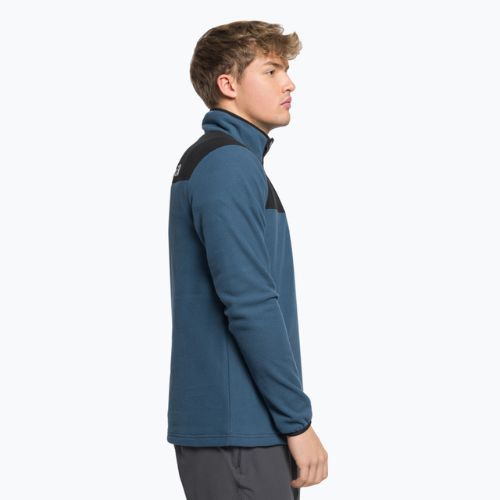 Мъжки поларен пуловер The North Face Homesafe Snap Neck Fleece Pullover blue NF0A55HMMPF1
