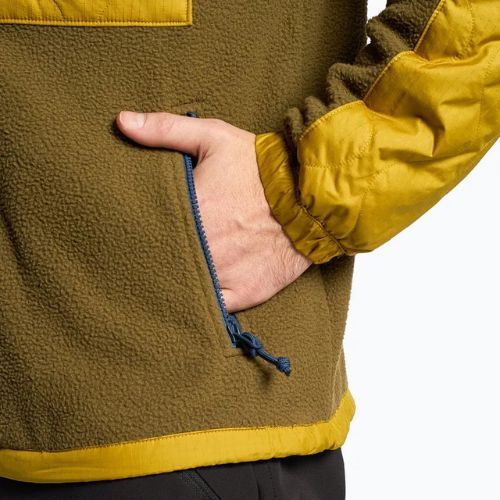 Мъжки суитшърт за трекинг The North Face Royal Arch FZ кафяво и жълто NF0A7UJBC0N1