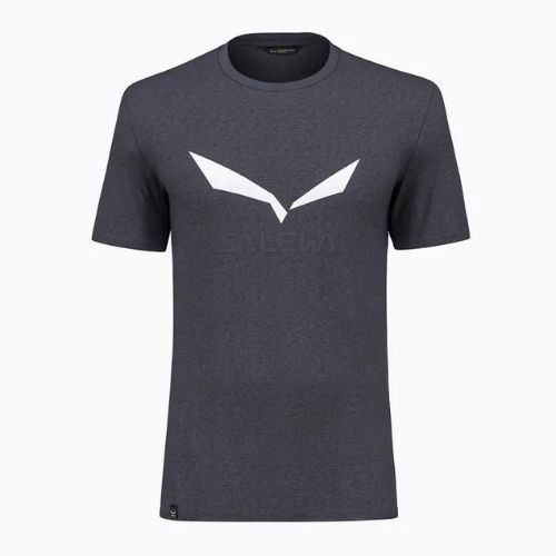 Мъжка тениска за трекинг Salewa Solidlogo Dry navy blue 00-0000027018